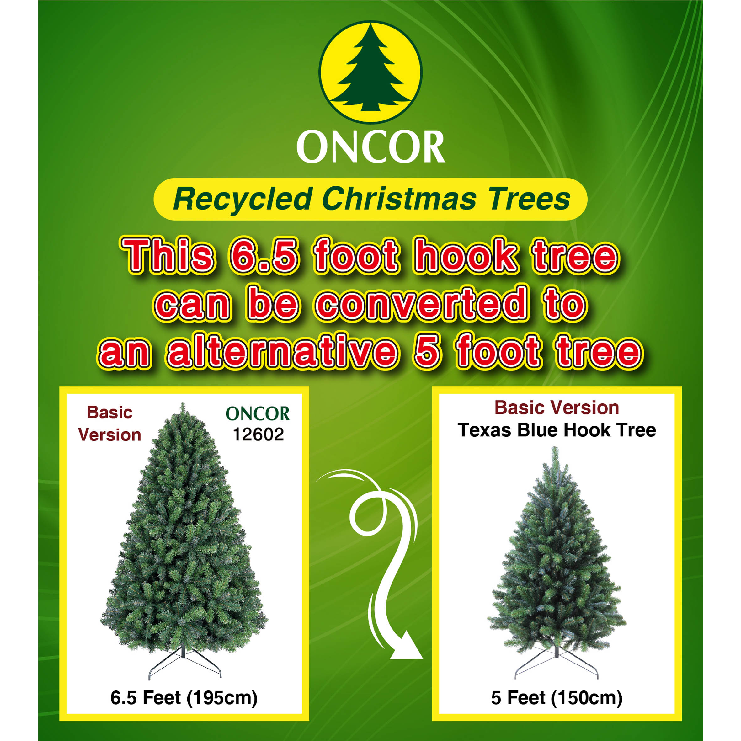 Oncor Recycled Christmas Trees